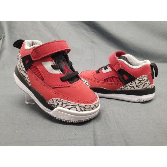 Jordan Other - Jordan Toddlers Spizike Low (TD) Sneakers Slip On Red Gray Size 10 NEW IN BOX